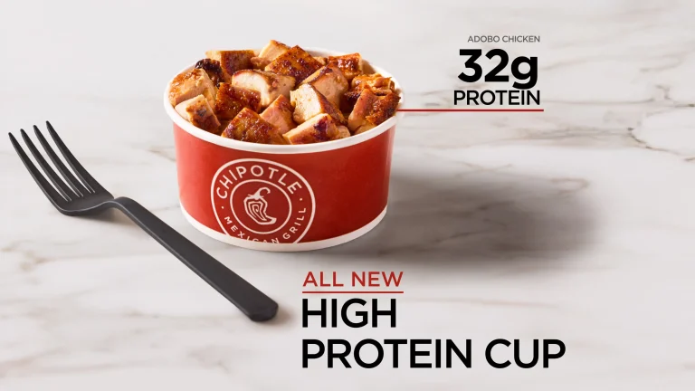 chipotle high protein cups